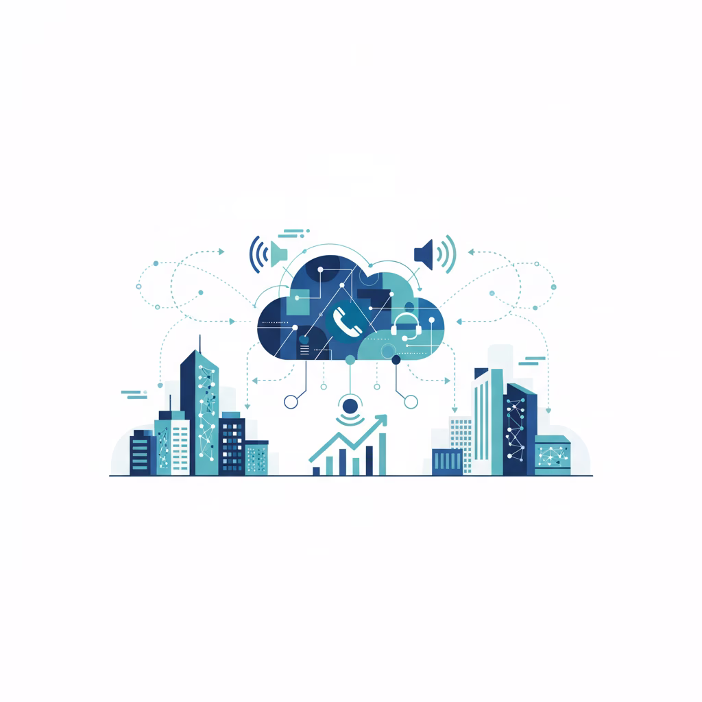 Illustration for Elevate Your Call Centre with Cloud Telephony: A European Guide