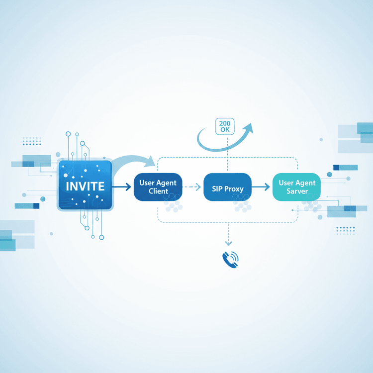 Illustration for SIP INVITE Explained (With Call Flow)