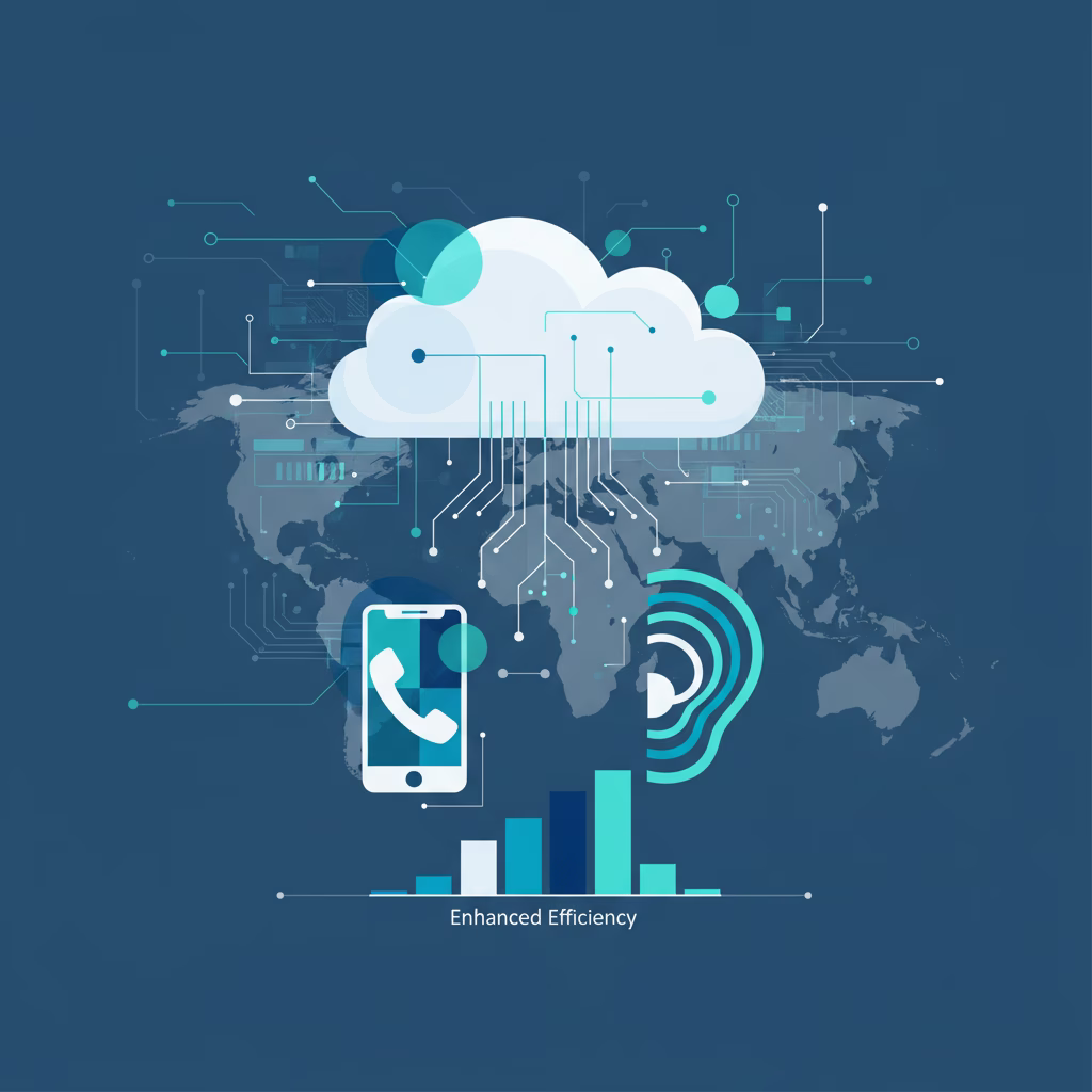 Illustration for Professional Image: Virtual Numbers & Intelligent Call Handling