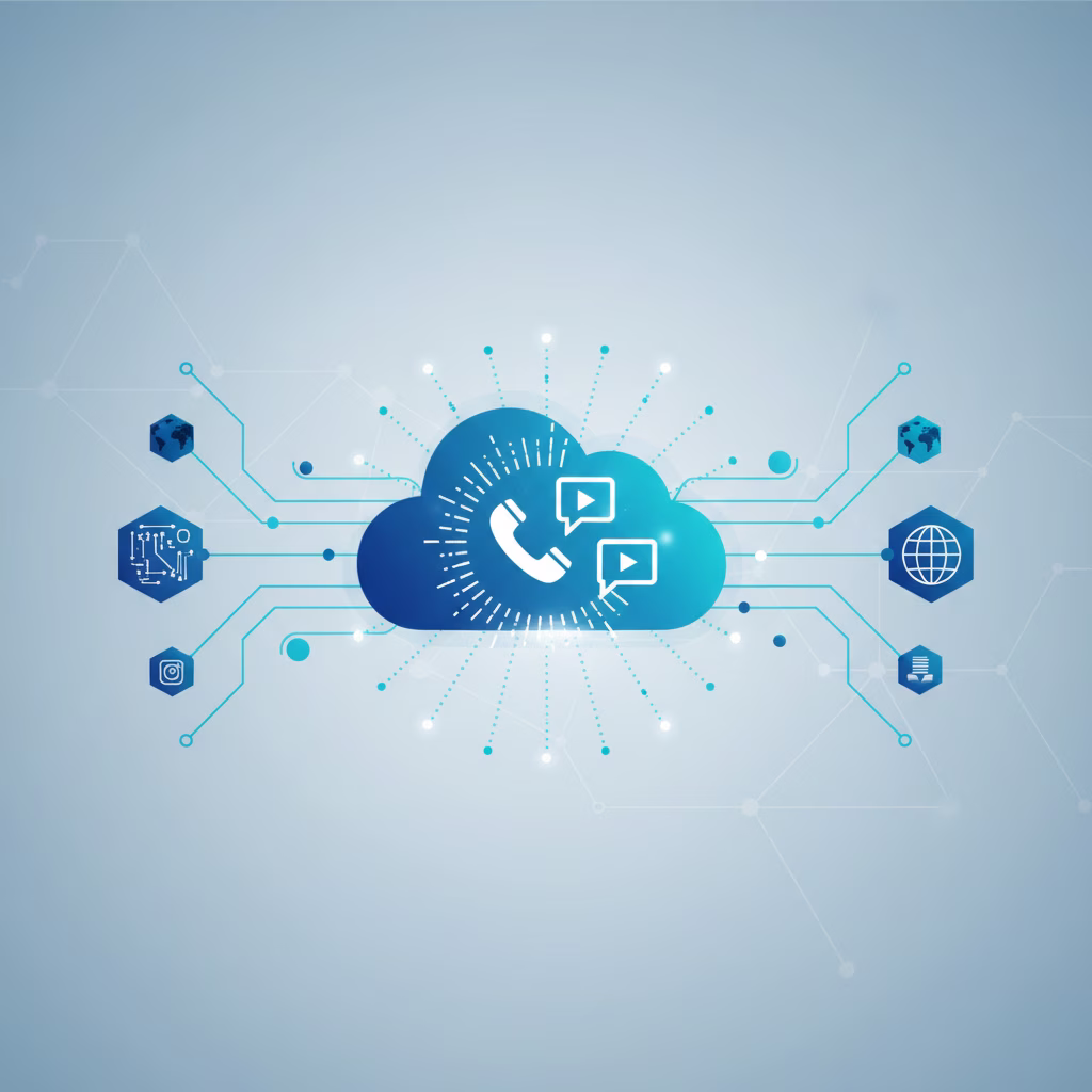 Illustration for SIP Protocol Basics: Powering Modern Business Communications